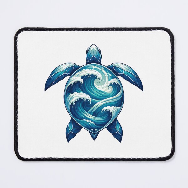Item preview,  Ocean Wave Sea Turtle designed and sold by SOUFIANE1991.
