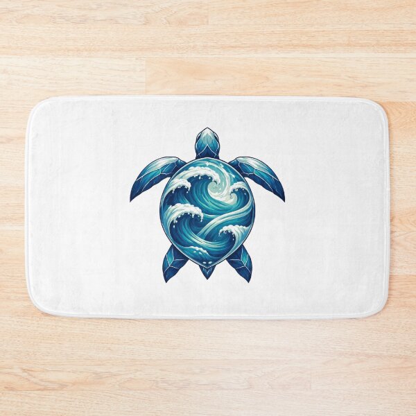 Item preview,  Ocean Wave Sea Turtle designed and sold by SOUFIANE1991.