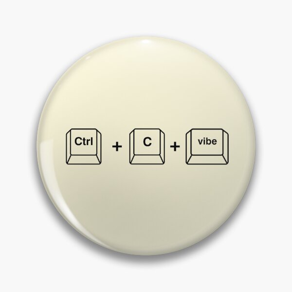 Item preview, Ctrl + C Vibe — just copy the energy and bounce⚡ designed and sold by QuotesPrints.
