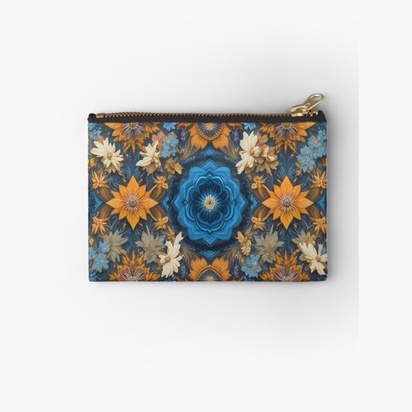 Item preview, Strawflower patterns preferably in blue and yellow designed and sold by Hot4Shirt.