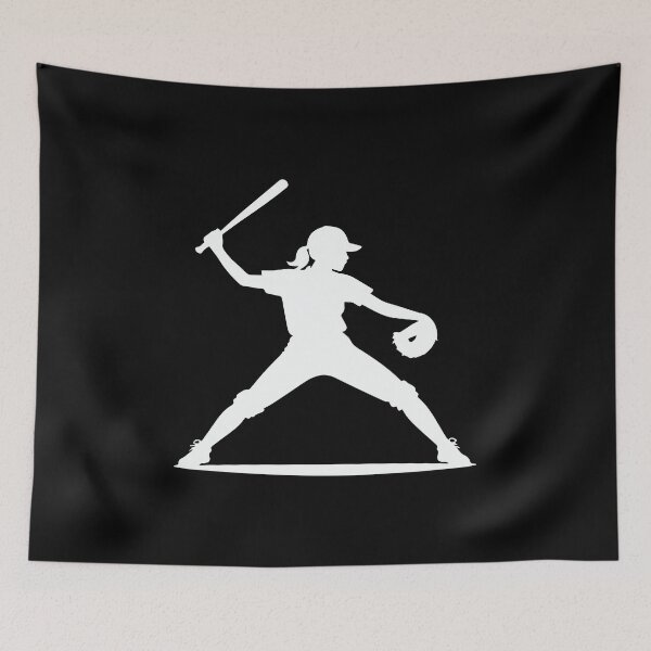 Item preview, Baseball Batter Silhouette – Swing Motion Design designed and sold by BrushRushX.