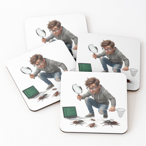Item preview, Bug Hunt Under the Microscope designed and sold by RØNI AI.