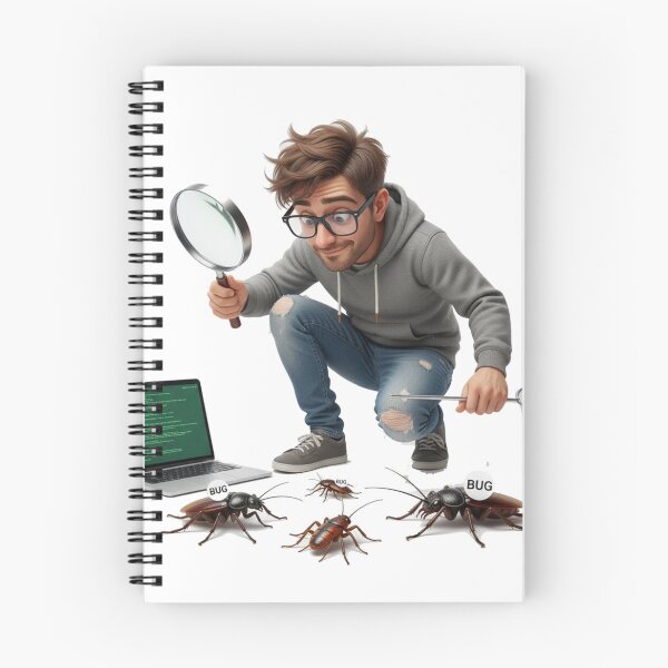 Item preview, Bug Hunt Under the Microscope designed and sold by RØNI AI.