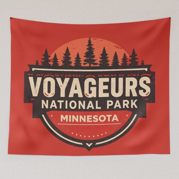 Item preview, Voyageurs National Park - Minnesota  designed and sold by GoodOldVintage.