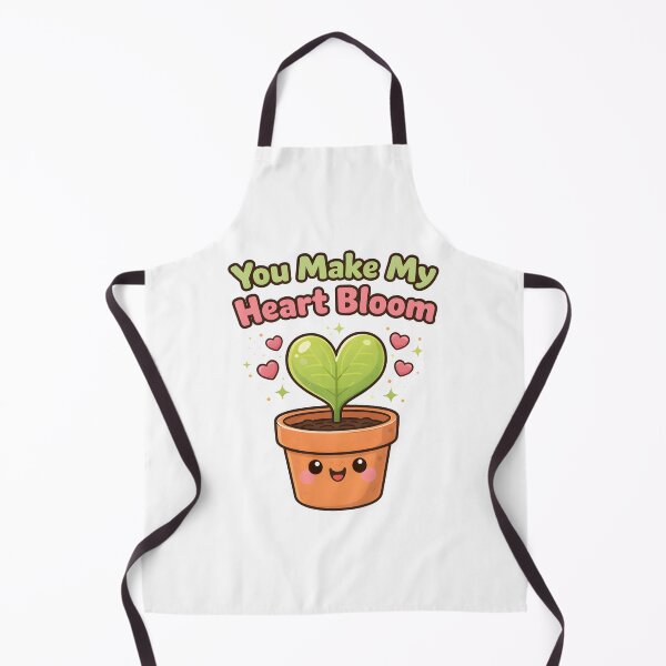 Item preview, You Make My Heart Bloom Cute Plant Love Design. designed and sold by The-T-In-Retro.