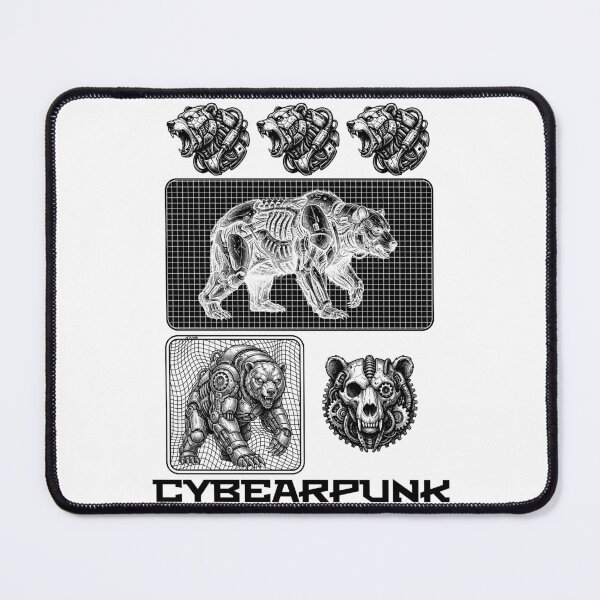 Item preview, The Cybernetic Bear designed and sold by krabbaraban.