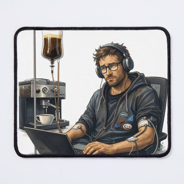 Item preview, Coder on Life Support Setup designed and sold by RØNI AI.