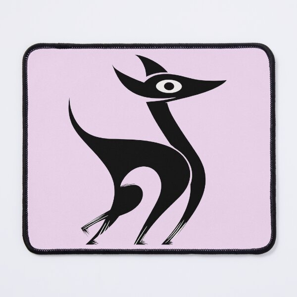 Item preview, Stylized Black Dog Modern Design 7 designed and sold by DigitalandPhoto.
