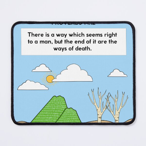 Item preview, Proverbs 14:12 designed and sold by Undonemadenew.