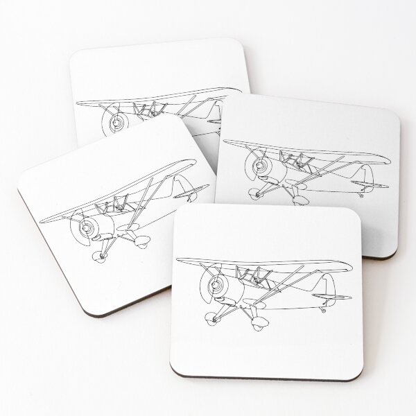 Item preview, One Line Taildragger Swallowed by Midnight Ink designed and sold by AirHartAviation.