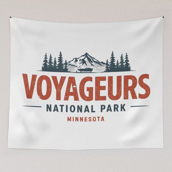 Item preview, Voyageurs National Park - Minnesota  designed and sold by GoodOldVintage.