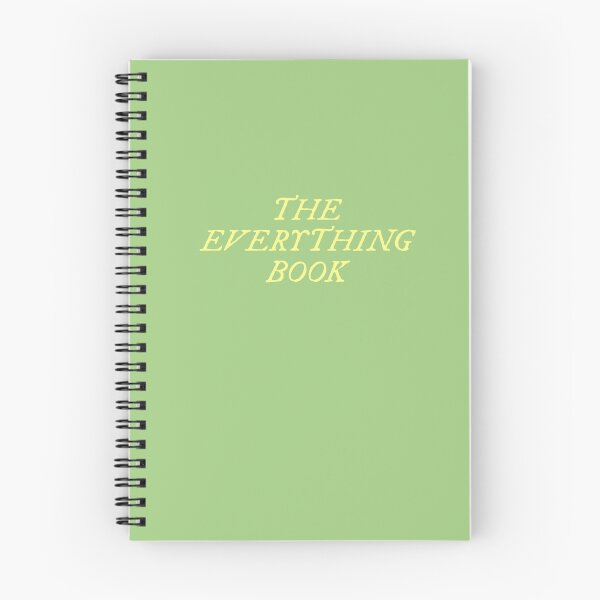 Item preview, THE EVERYTHING BOOK  designed and sold by thehappyintrovert .
