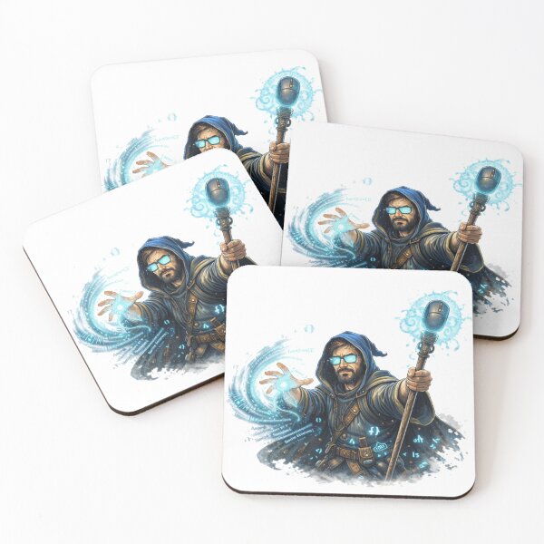 Item preview, Digital Mage of the Network designed and sold by RØNI AI.