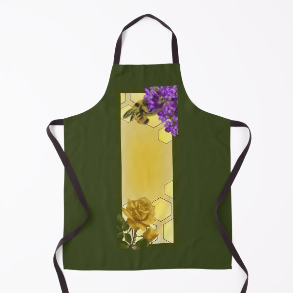 Item preview, Honeycomb heliotrope bee designed and sold by AziJ-Designs.