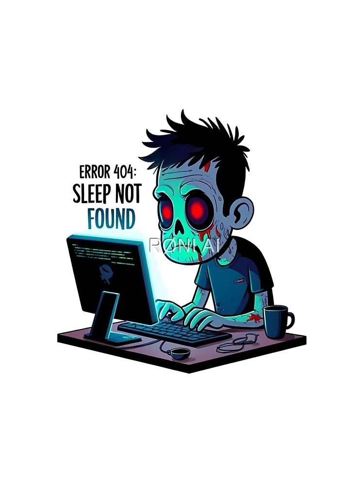 Thumbnail 3 of 3, Scarf, Sleep Not Found Coding Mode designed and sold by RØNI AI.