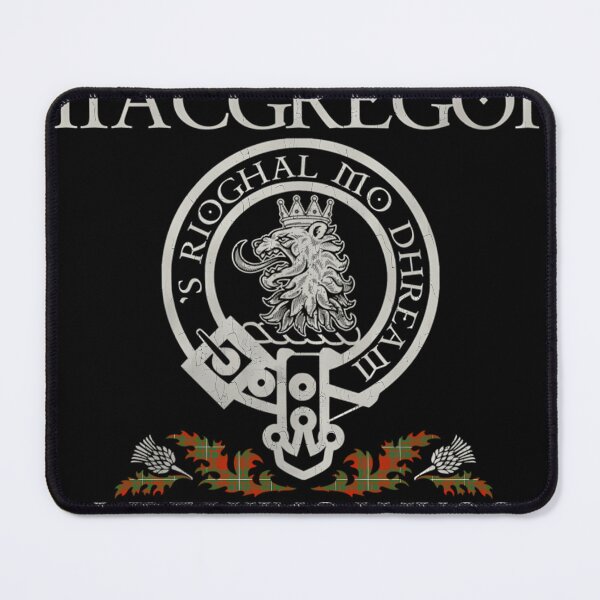 Item preview, Clan Macgregor Crest Scottish Surname Tartan Thistle Vintage designed and sold by LucLucas.