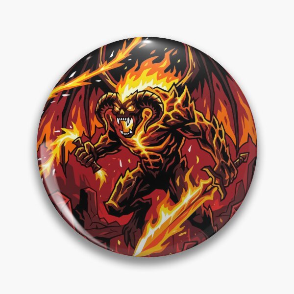 Item preview, The Ancient Fire Demon designed and sold by KeremYurtseven.