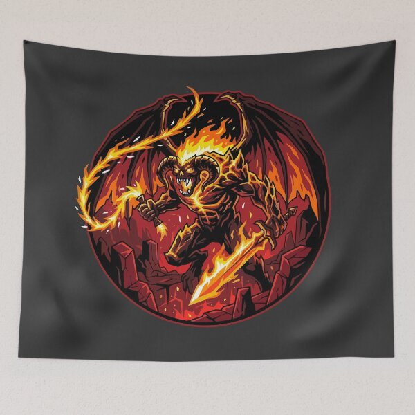Item preview, The Ancient Fire Demon designed and sold by KeremYurtseven.