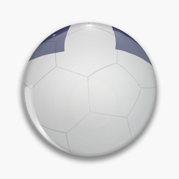 Artikelvorschau, Fußball in den Farben von Tottenham entworfen und verkauft von BettyRoseDesign.