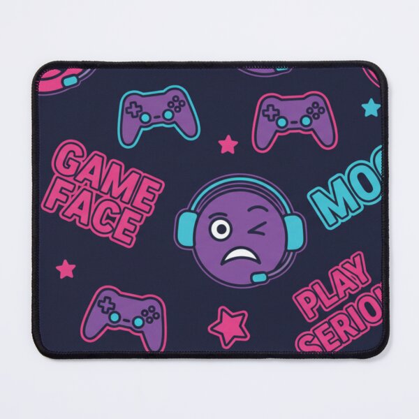 Item preview, Game Face Pattern designed and sold by StickVerse by Owais.