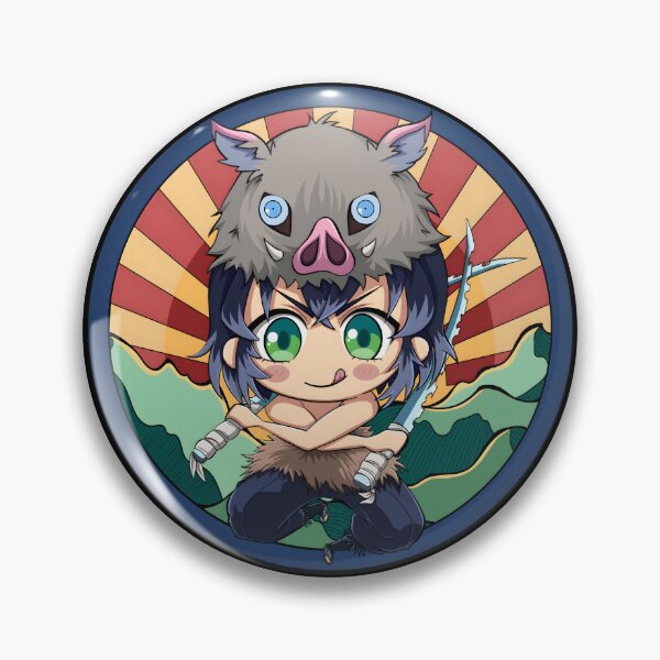 Item preview, Chibi Kimetsu no Yaiba - Inosuke designed and sold by Ink&Sugar by Eremia.