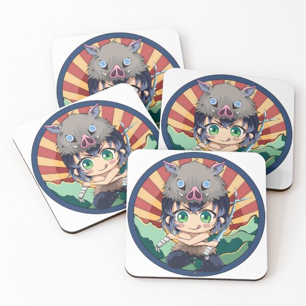 Item preview, Chibi Kimetsu no Yaiba - Inosuke designed and sold by Ink&Sugar by Eremia.