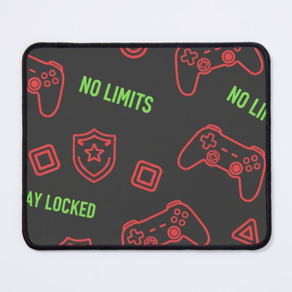 Item preview, Dark Neon Gamer Pattern – Controller & Icon Theme designed and sold by StickVerse by Owais.