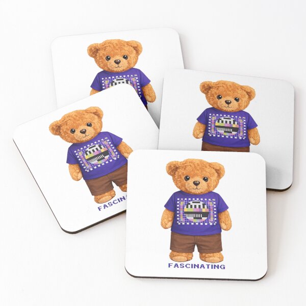 Item preview, Cute Theoretical Physicist Teddy Bear - Classic Geek Fashion designed and sold by CuteBear87.