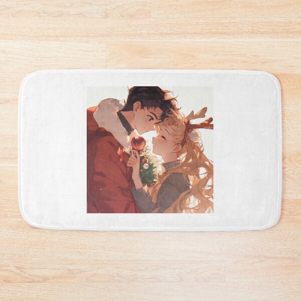 Item preview, Usagi and Seiya Christmas designed and sold by Solace Sparkles.