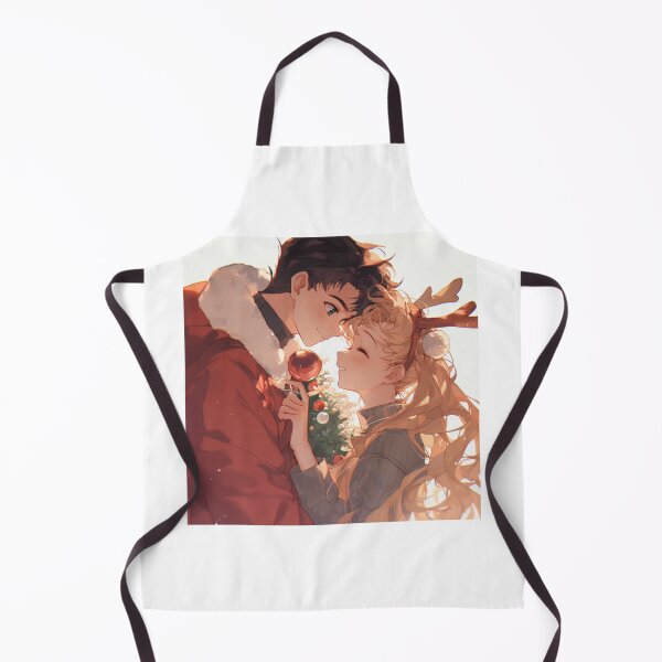 Item preview, Usagi and Seiya Christmas designed and sold by Solace Sparkles.