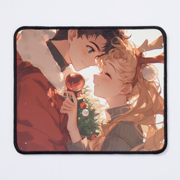 Item preview, Usagi and Seiya Christmas designed and sold by Solace Sparkles.