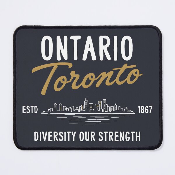 Item preview, Retro Toronto Ontario Canada Skyline Simple Motto  designed and sold by HowToCanadian.