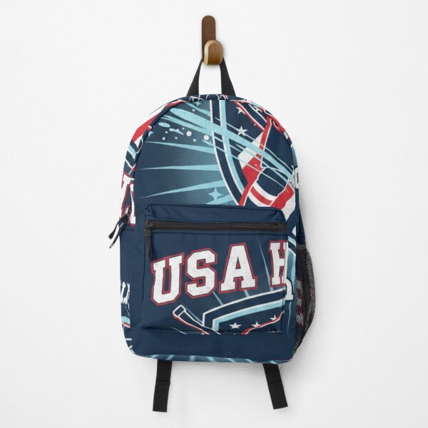 Item preview, USA Hockey Power Shot – Patriotic Ice Hockey Sports Design designed and sold by DRstore95.