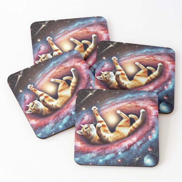 Item preview, Cosmic Cat – Galaxy Dreams designed and sold by Dogandesighn.