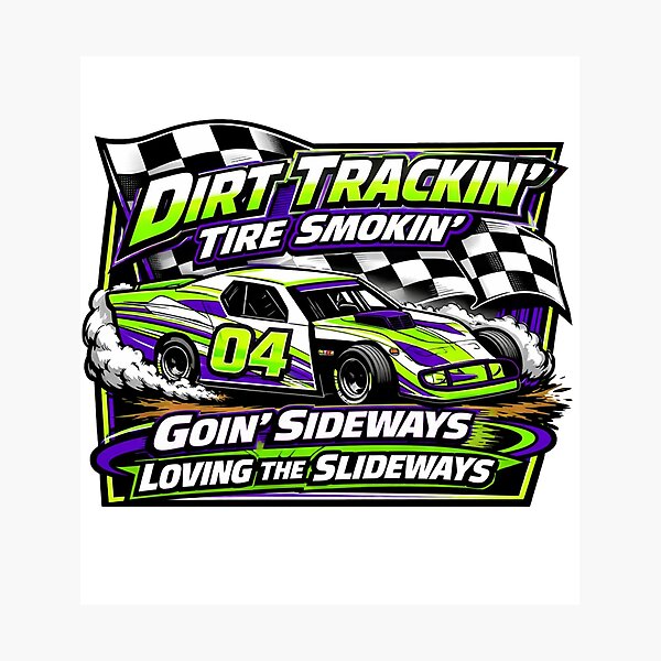 Item preview, Dirt Track Tire Smokin' designed and sold by Rebel Design Works.
