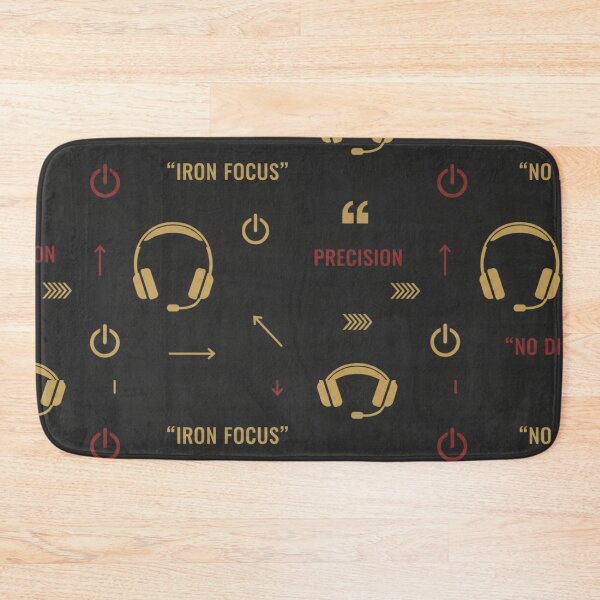 Item preview, Dark Neon Gaming Icons Pattern designed and sold by StickVerse by Owais.