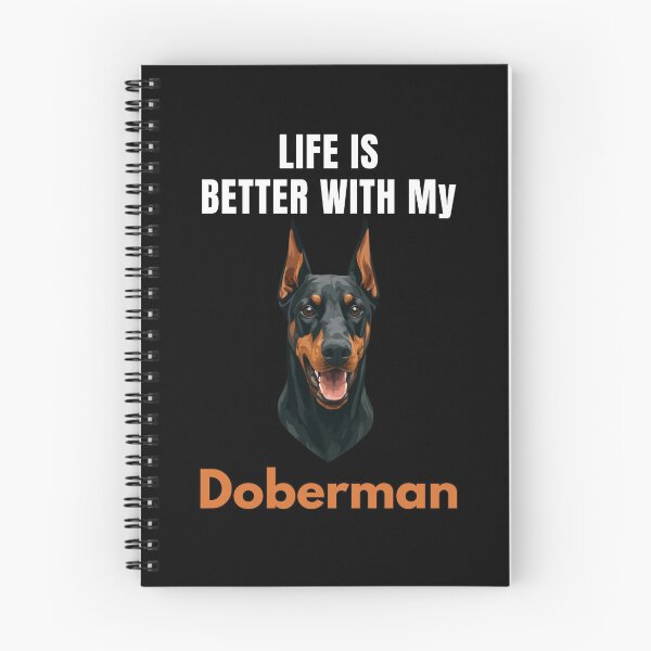 Item preview, Life Is Better With My Doberman – Cute Dog Mom & Dog Dad Gift designed and sold by YAKOUT-STUDIO.