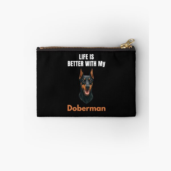 Item preview, Life Is Better With My Doberman – Cute Dog Mom & Dog Dad Gift designed and sold by YAKOUT-STUDIO.