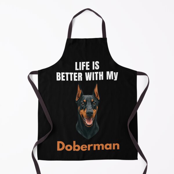Item preview, Life Is Better With My Doberman – Cute Dog Mom & Dog Dad Gift designed and sold by YAKOUT-STUDIO.