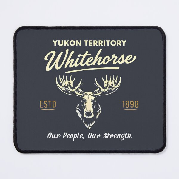 Item preview, Whitehorse Yukon Territory Canada Simple Moose Pride Motto  designed and sold by HowToCanadian.