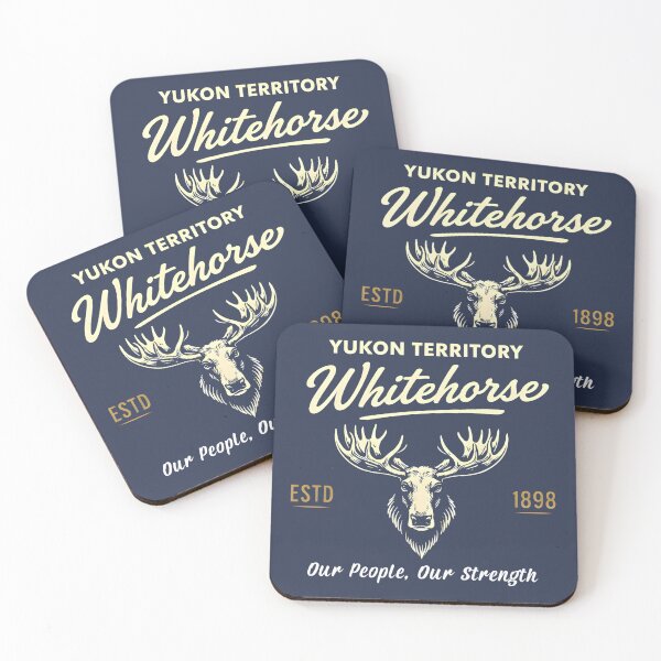 Item preview, Whitehorse Yukon Territory Canada Simple Moose Pride Motto  designed and sold by HowToCanadian.