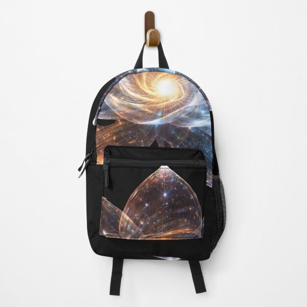 Item preview, Chrono Bloom – Cosmic Spiral Flower with Galaxy Glow (Sci-Fi Floral Art) designed and sold by slinsish.