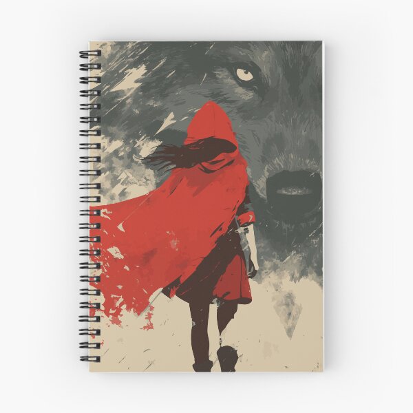 Item preview, Little Red Riding Hood and the Wolf – Dark Fairy Tale designed and sold by drizzd.