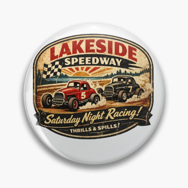 Item preview, Lakeside Speedway designed and sold by Rebel Design Works.