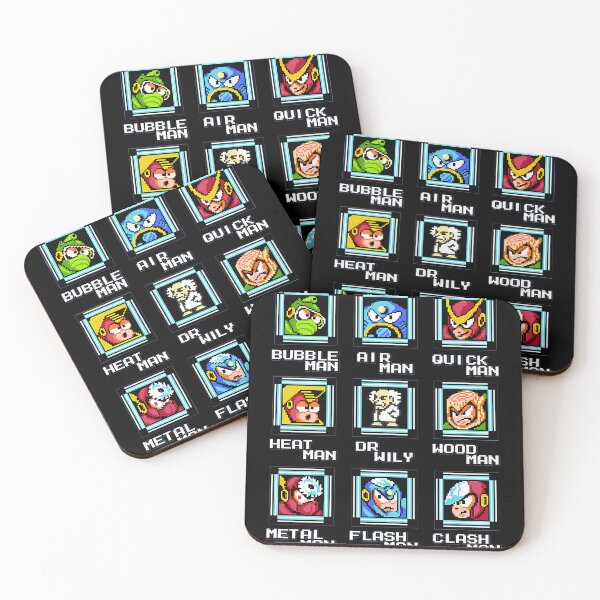 Item preview, Nes Video Game Mega Man Bosses designed and sold by Md Sohel.
