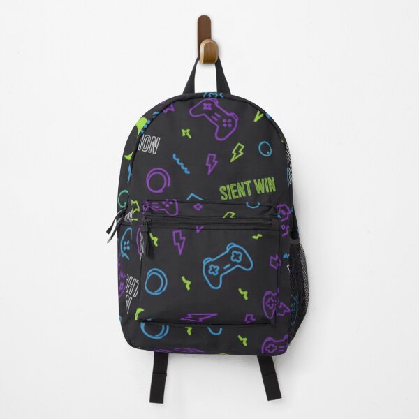 Item preview, Neon Night Grind: Midnight Gaming Pattern designed and sold by StickVerse by Owais.