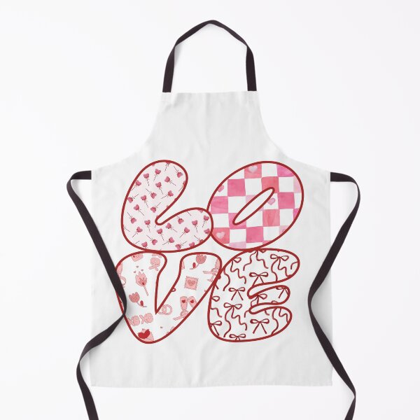 Item preview, LOVE Stacked Patterned Letters designed and sold by ice-apparel.