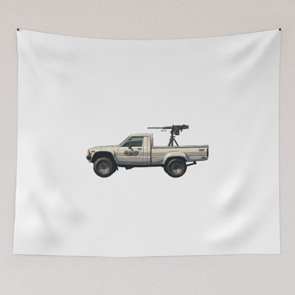 Item preview, Pickup Truck War designed and sold by RAWLIFEGRAPHIC.