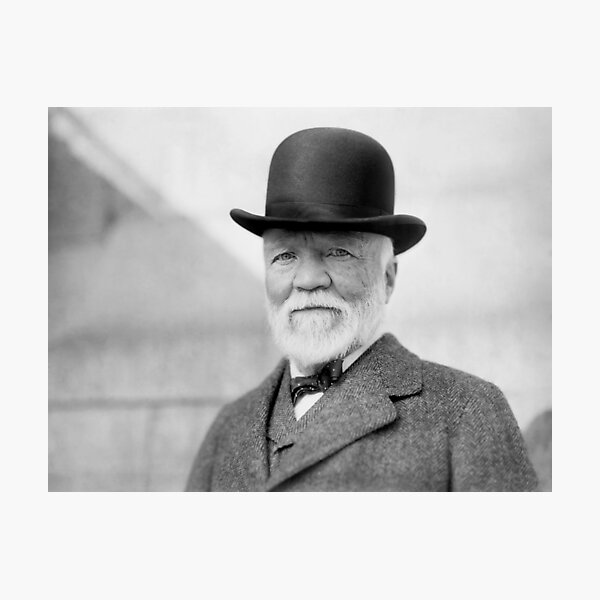 Item preview, Andrew Carnegie Portrait - 1913 designed and sold by warishellstore.