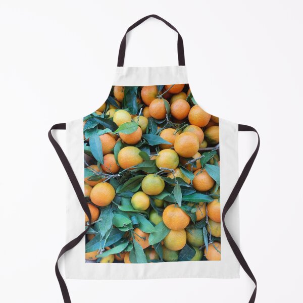 Item preview, Fresh Citrus Harvest – Oranges with Leaves designed and sold by katifinell.